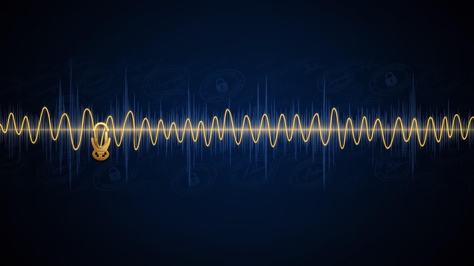 How to add a watermark to an audio file?