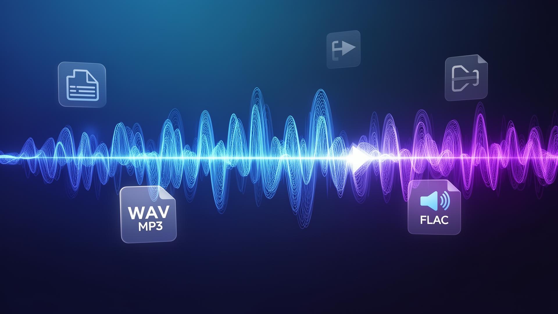 Why convert an audio file before publishing online?